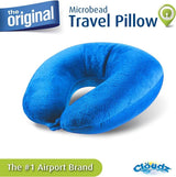 Super Soft Plush Microbead Travel Pillows by Cloudz