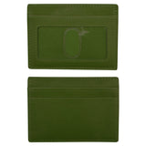 Porta CC/ID de cuero con bloqueo RFID en negro de ili New York