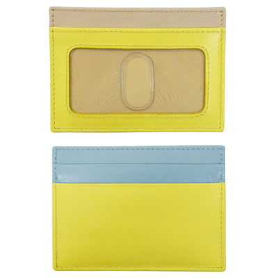 ID Card Case RFID Blocking Leather (7201) by ili New York