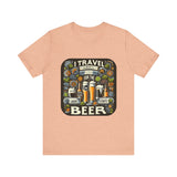"I Travel for The Beer" full color T-shirt