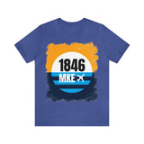 MKE - 1846 - Airport Travel Shirt - Milwaukee Peoples Flag