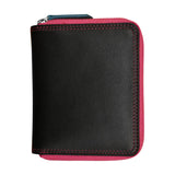 Small Multi Color Zip Wallet (7858) by ili New York