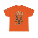Canyon Country Tee, Adventure T-Shirt, National Park Shirt, Travel Souvenir Gift, Retro Tour Shirt, Hiking Apparel, Unisex Cotton Top