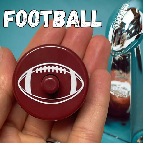 Sports - Lion Latch  Traveling Jewelry Holder Storage, Pill Box Keychain Container. As Seen on Shark Tank.
