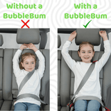 BubbleBum Inflatable Car Booster Seat - Travel Booster Seat - Rainbow Style ✔️