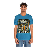 "I Travel for The Beer" full color T-shirt
