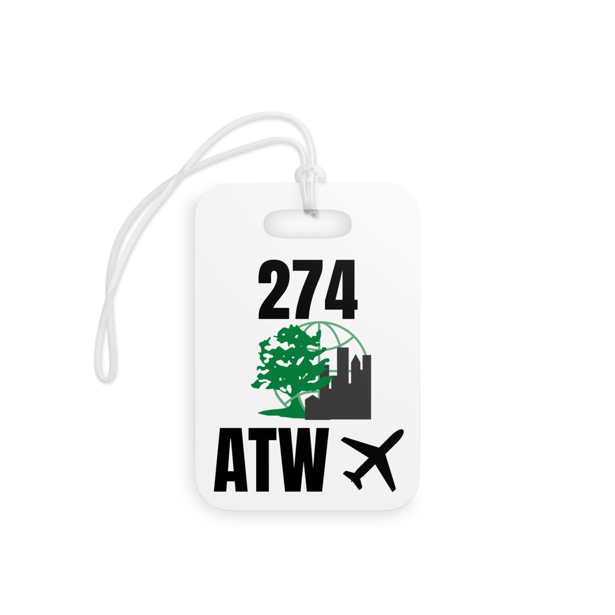 Appleton Wisconsin,  Area Code / Airport Tag for Bags and Luggage - 920 / ATW