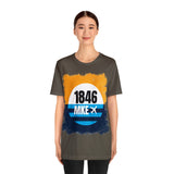 MKE - 1846 - Airport Travel Shirt - Milwaukee Peoples Flag
