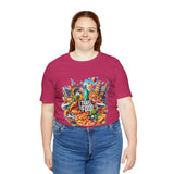 "I Travel for The Food" full color T-shirt