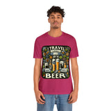 "I Travel for The Beer" full color T-shirt