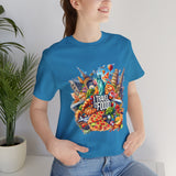 "I Travel for The Food" full color T-shirt