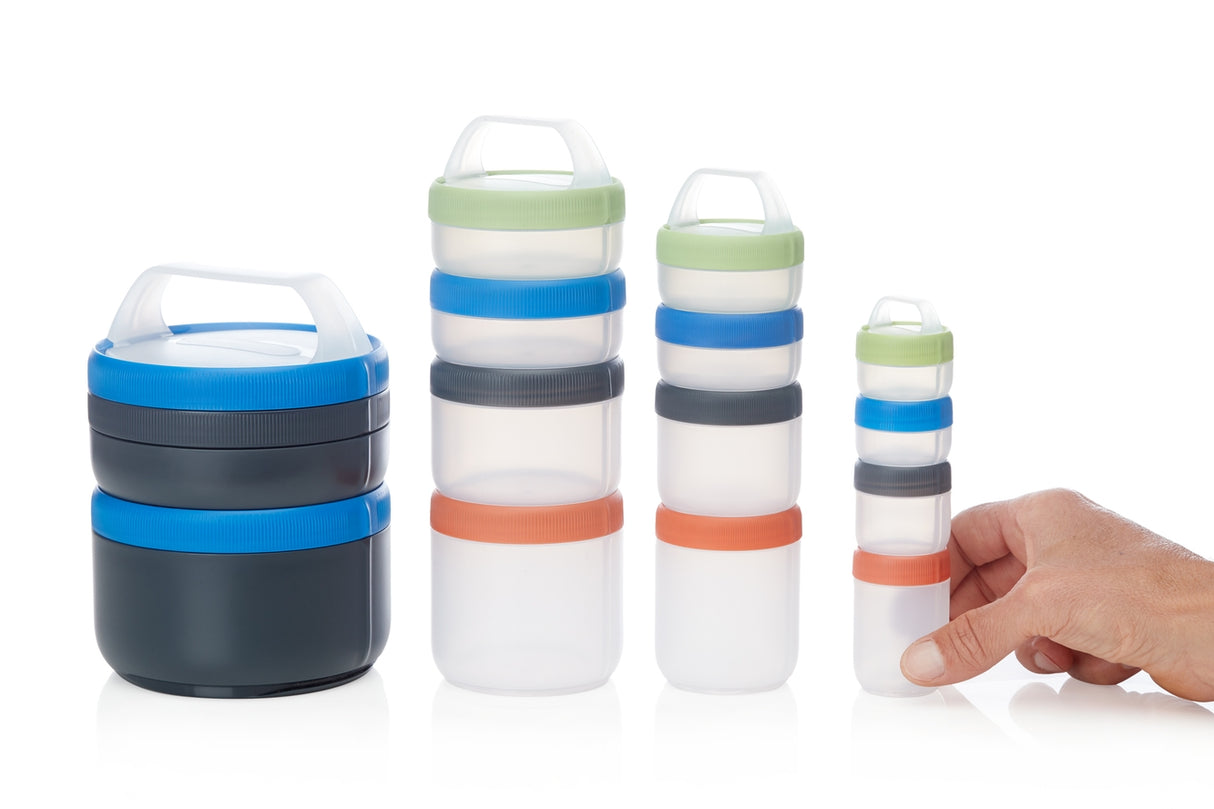 Stax - Reusable Water-Proof Stacking Containers - Large by Humangear