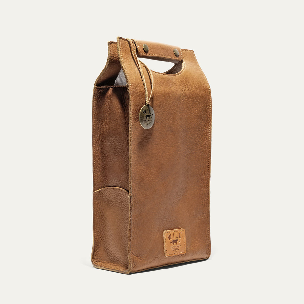 Double Leather Wine Case