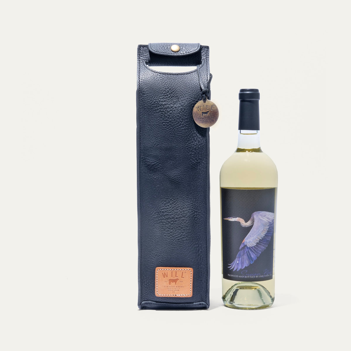 Single Leather Wine Case