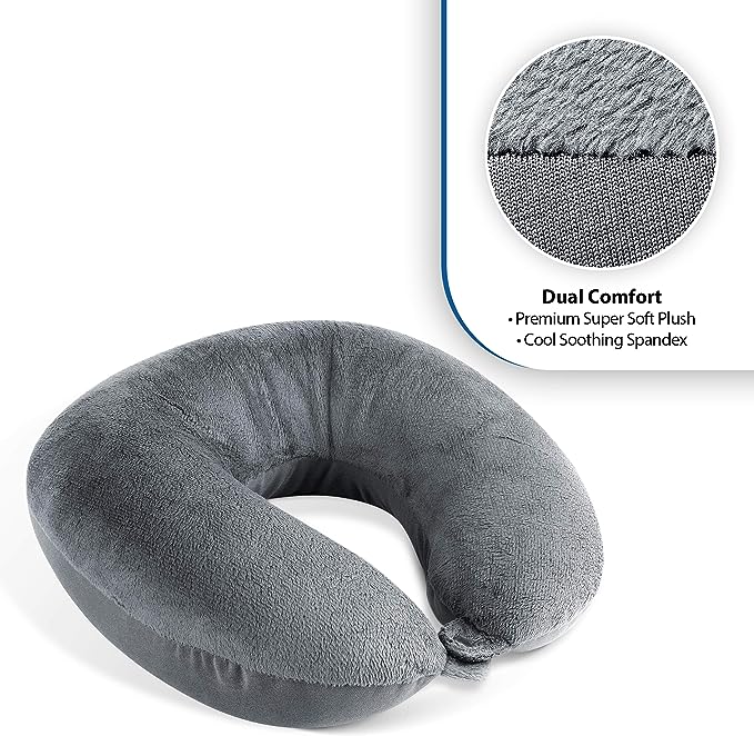 Super Soft Plush Microbead Travel Pillows by Cloudz