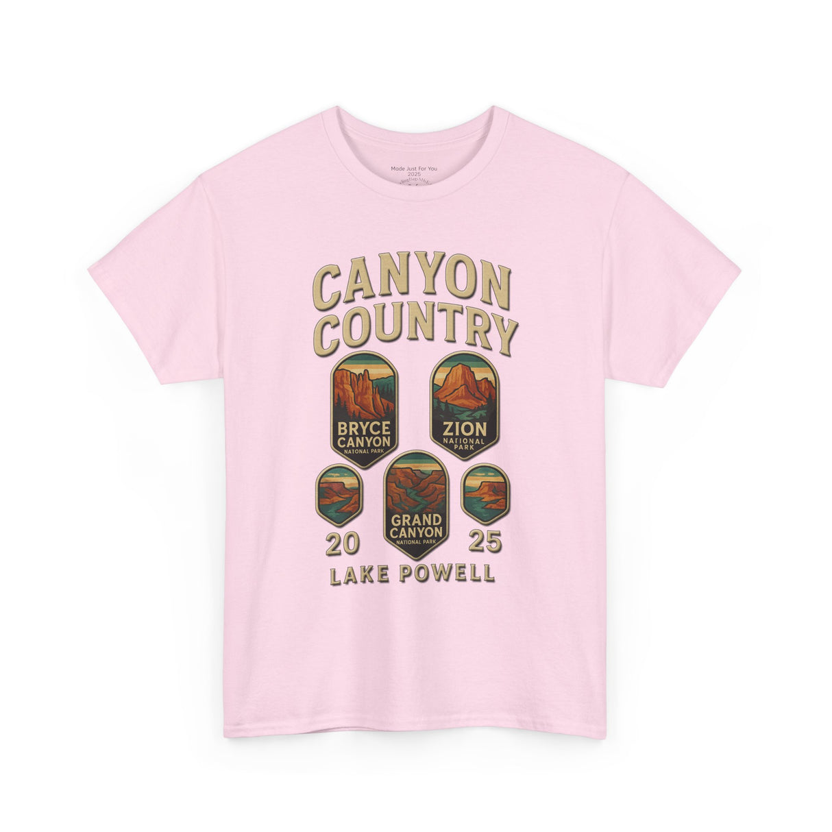 2025 Canyon Country Trip T-Shirt, Adventure T-Shirt, National Park Shirt, Travel Souvenir Gift, Retro Tour Shirt, Hiking Apparel, Unisex Cotton Top