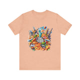 "I Travel for The Food" full color T-shirt