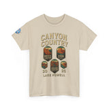 Canyon Country Tee, Adventure T-Shirt, National Park Shirt, Travel Souvenir Gift, Retro Tour Shirt, Hiking Apparel, Unisex Cotton Top