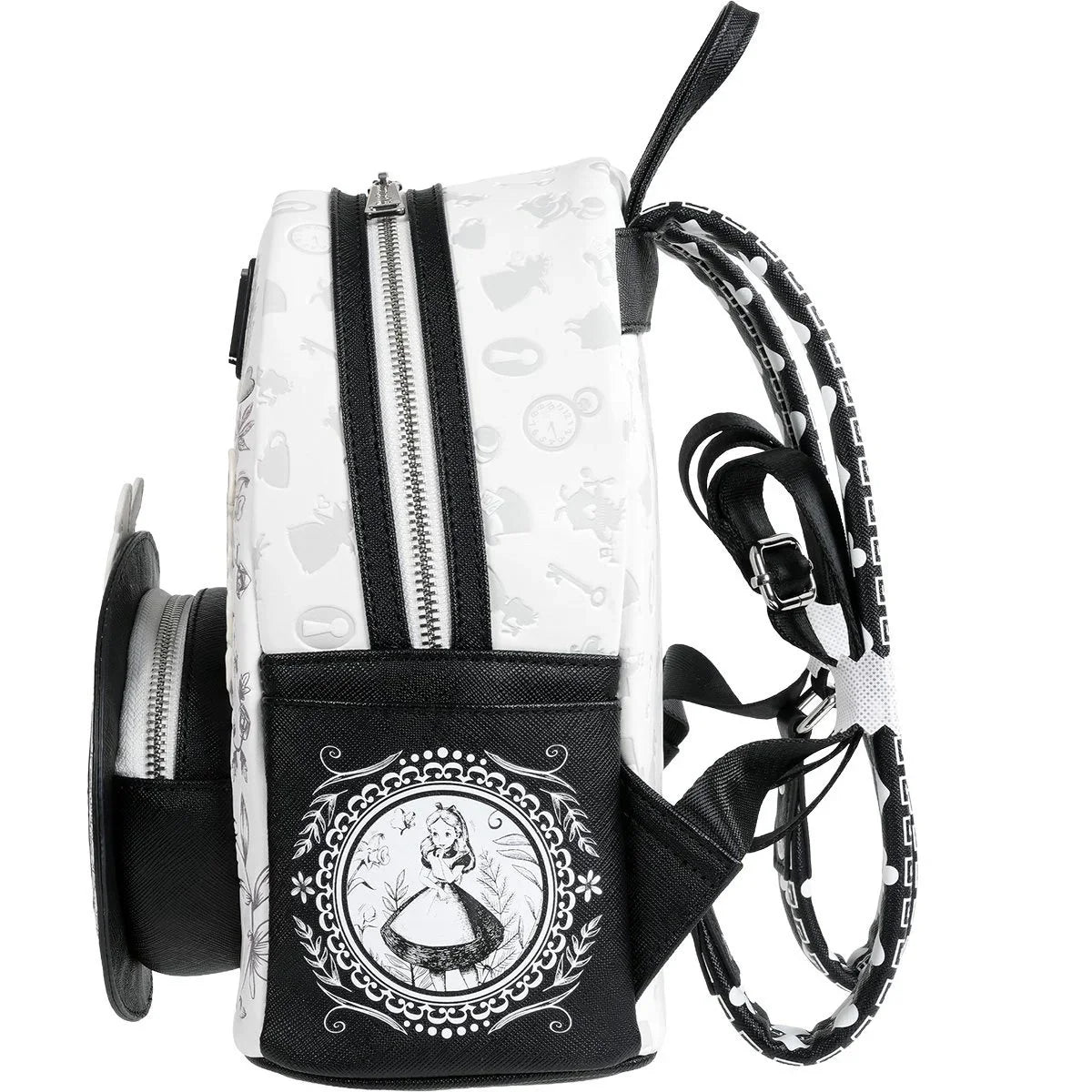 Loungefly Alice in Wonderland Sketch Mini Backpack