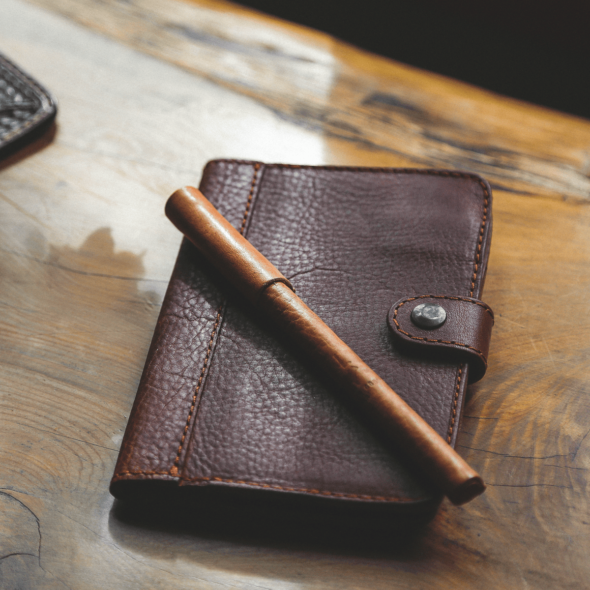 Small Leather Journal / Passport Cover