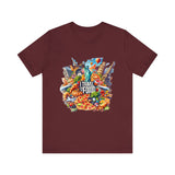 "I Travel for The Food" full color T-shirt