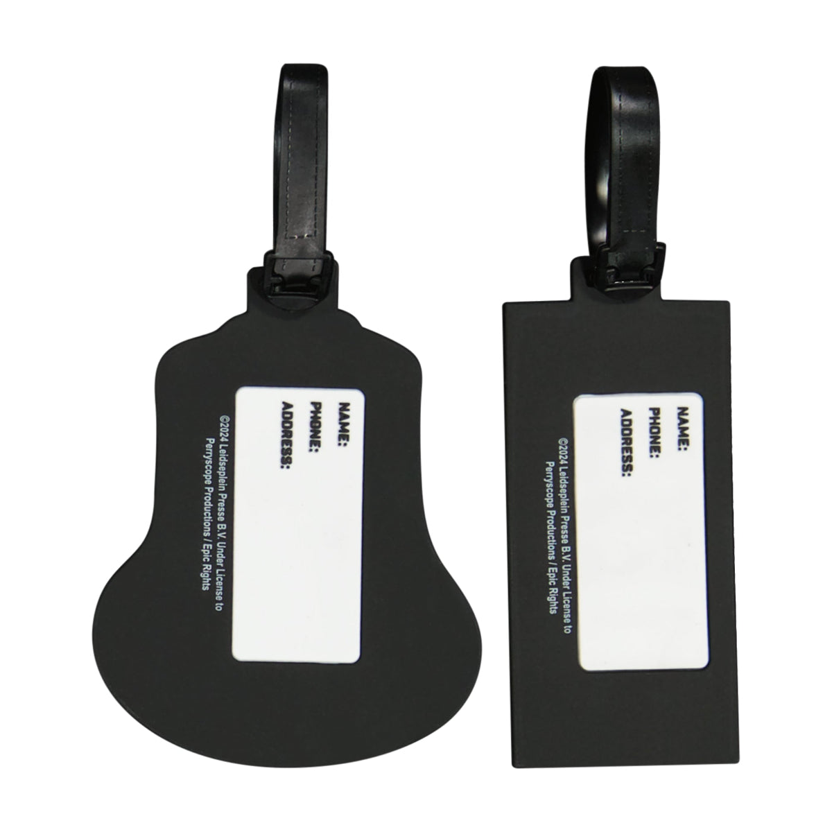 AC/DC Logo & Hells Bells Luggage Tag 2-Piece Set