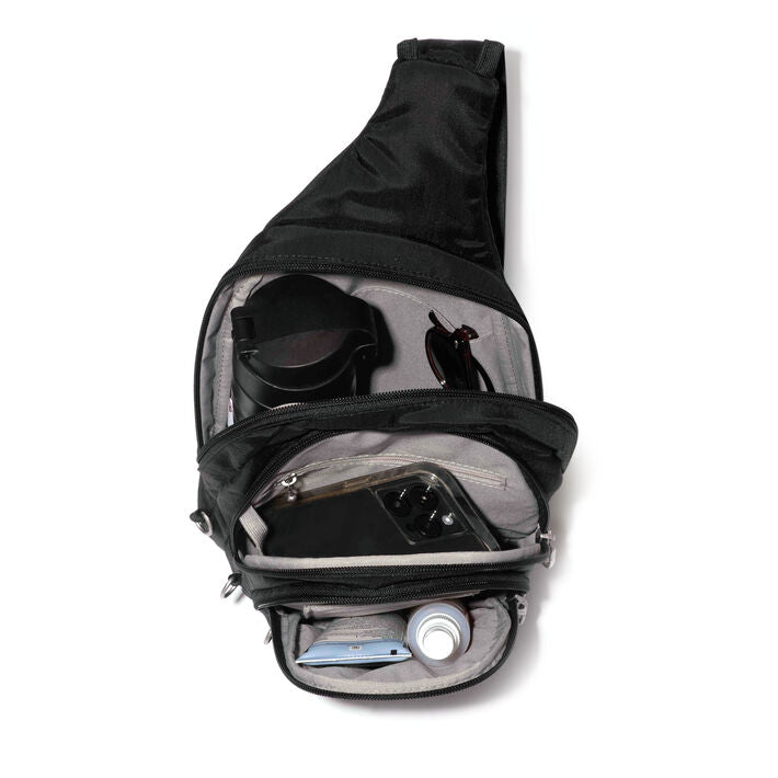Securtex Anti-Theft Multi Zip Sling, by - Baggalini