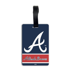 Atlanta Braves MLB PVC Luggage Bag Tag
