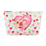 Strawberry Shortcake Heart Trapezoid Cosmetic Bag
