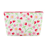 Strawberry Shortcake Heart Trapezoid Cosmetic Bag