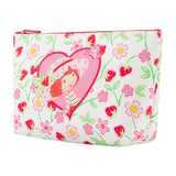 Strawberry Shortcake Heart Trapezoid Cosmetic Bag