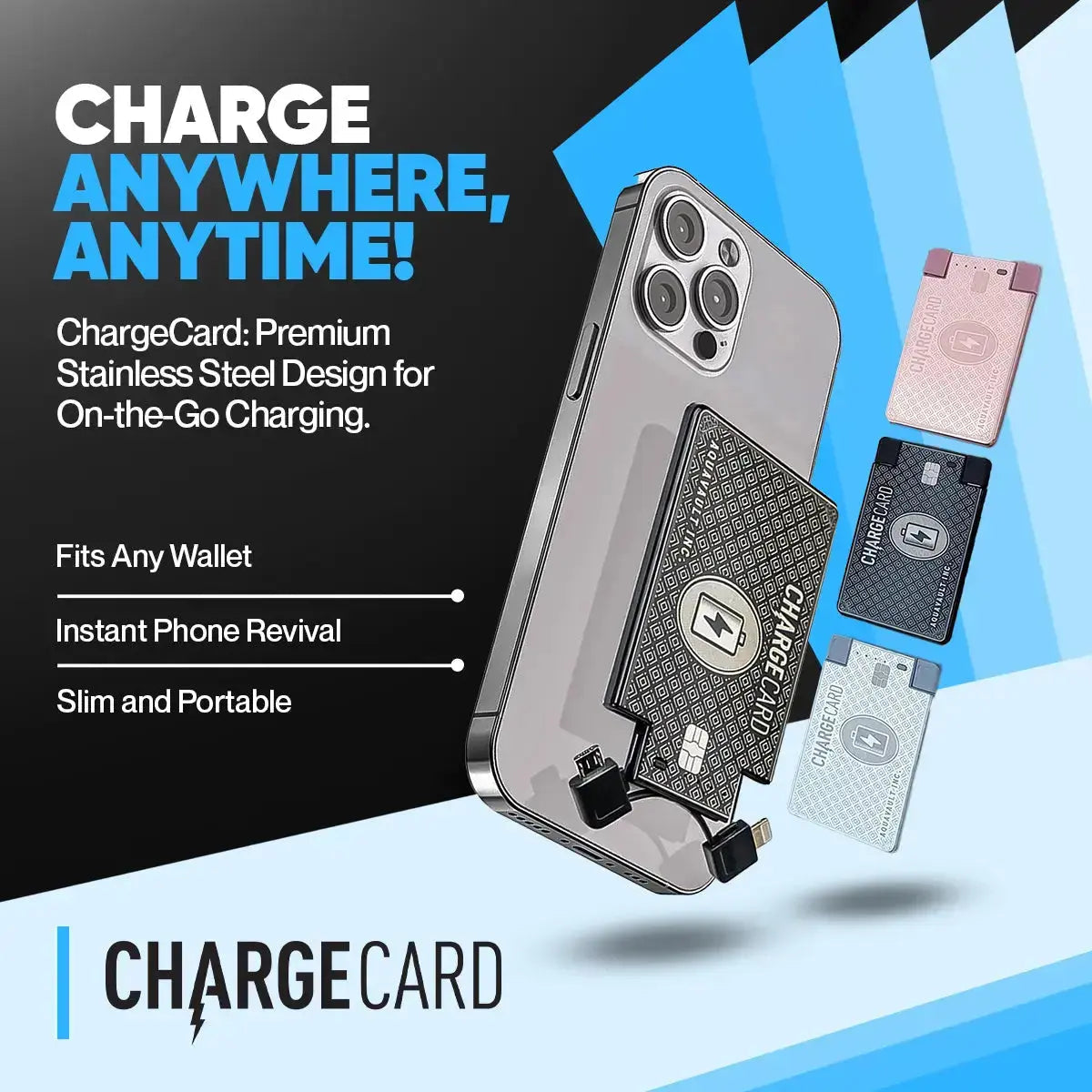 ChargeCard® - World's Thinnest Portable Charger