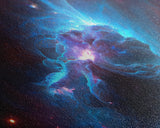 Stunning Nebula Canvas Wall Art Design, Poster Print Decor for Home & Office Decoration, CANVAS READY to Hang Scifi Wall Art