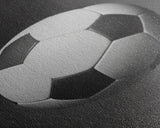 Soccer Ball Wall Art, Sports Wall Decor, Black And White Art, Minimalist Print, Wall Decor, Canvas Art, Wall Art, Framed Canvas Wall Art