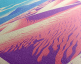 Great Sand Dunes National Park Travel Poster Art, Canvas Print Wall Art, Colorado Travel Art, Midcentury Modern Travel Decor, MCM Wall Art