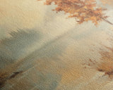 Fall In The Countryside, Moody Wall Decor, Framed Canvas Print, Seasonal Autumn Decor