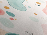 Abstract Retro Style 90s Inspired Wall Art, Modern Art on White Background