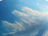 The Salt Flats, Framed Canvas Print, Panoramic Oil Painting Print, Beautiful Home Decor, Living Room Wall Art