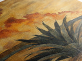 Abstract Agave Painting Print, Chicano Decor, Agave Wall Art, Rustic Farmhouse Decor, Mexicano Art, Agave Wall Art, Southwestern Art