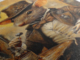 Dapper Rat Gentleman Canvas Print, Wood Framed Wall Art, Rat Painting, Rat Decor, Rat Lover Gift Idea