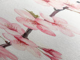 Panoramic Cherry Blossoms Painting Print - Oil Painting Canvas Print of Cherry Blossoms - Elegant Japanese Cherry Blossoms Painting