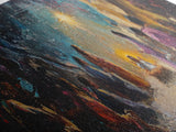 Panoramic Nativity Painting Print, Christmas Decor, Canvas Print, Retro Nativity Scene Oil Painting, Modern Art For Christmas