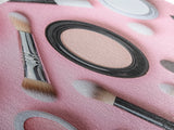Retro Preppy Makeup Canvas Print, Makeup Art, Makeup Painting, Dorm Room Wall Art