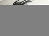 Canvas Print Black and White Palm Tree Painting Minimalist Tropical Wall Art, Wabi Sabi Art, Above Couch Decor, Tall Skinny Art Print