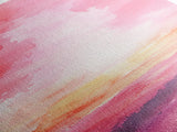 Sunset Gradient Canvas Print - Abstract Pink Orange Wall Art, Sunrise Inspired Minimalist Painting, Bedroom Decor, Above Bed Artwork