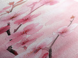 Delicate Cherry Blossom Framed Canvas Print Featuring Japanese-Inspired Botanical Prints for Bedroom or Living Room Wall Art
