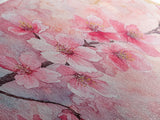 Cherry Blossom Branch Canvas Print | Cherry Blossom Painting, Light Pink Wall Art, Nature-Inspired Decor, Botanical Prints, Bedroom Art