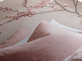 Cherry Blossom Bedroom Canvas Print Light Pink Wall Art Feminine Cozy Decor Floral Home Bedroom Accent Japanese Inspired Artwork