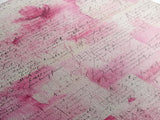 Romantic Calligraphy Art Framed Canvas Print Pink Abstract Wall Art Wabi Sabi Inspired Living Room Decor Moody Aesthetic