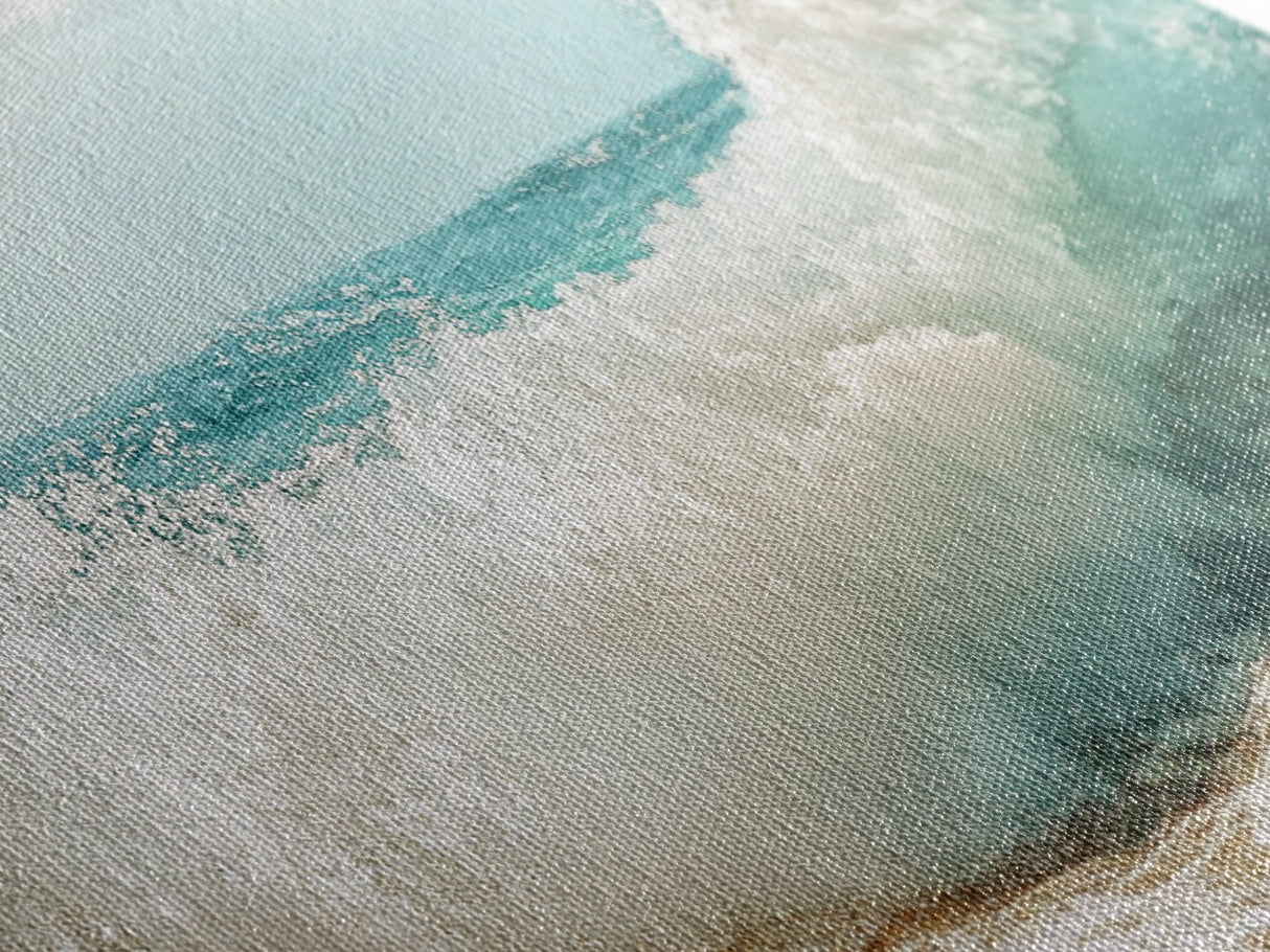 Ocean Wave, Beach Splash, Panoramic Art, Framed Canvas Print, Surf Wall Art, Nautical Decor, Coastal Wall Art, Extra Wide Art